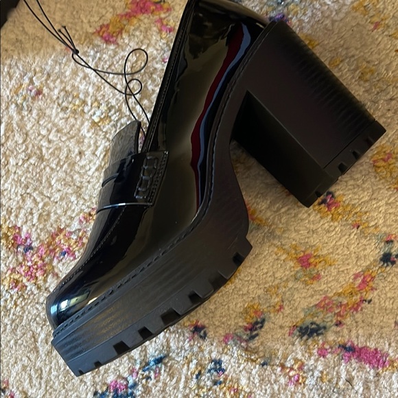 Torrid Black Glossy Loafers - Picture 4 of 5